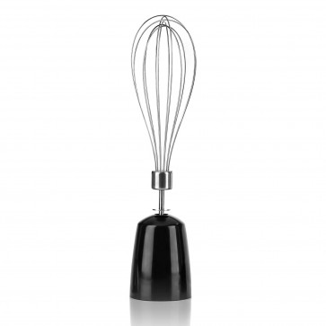 Whisk Attachment, Compatible with Ovente Multipurpose Immersion Hand Blender Set HS600 series, Black, ACPHS7030B