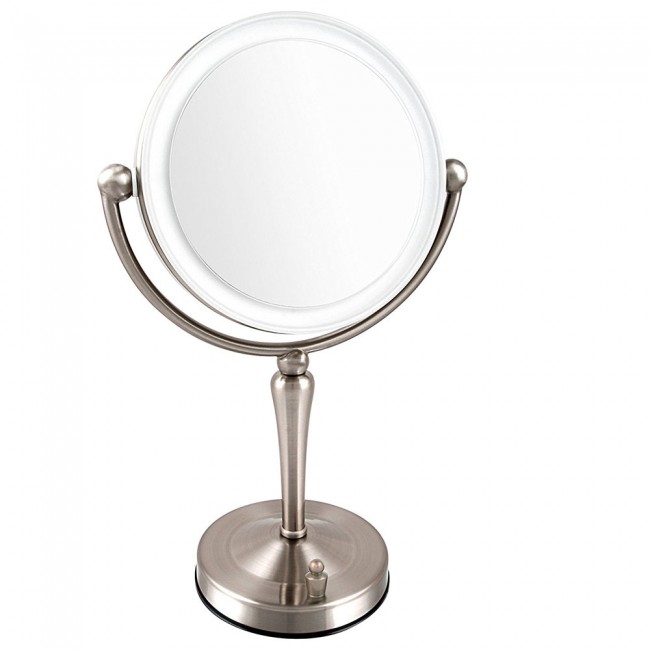 Tabletop Vanity Mirror 7 5 Inches Mkt75, Ovente Tabletop Lighted Mirror