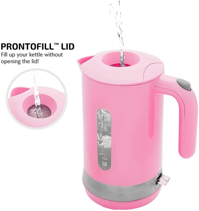Ovente Electric Hot Water Kettle 1.8 Liter with Prontofill Lid (KP413