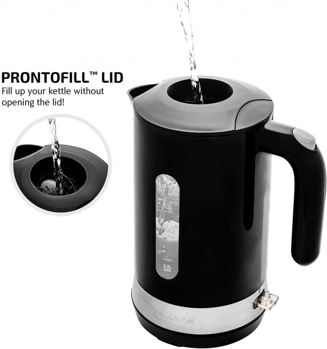  OVENTE Electric Kettle Hot Water Heater 1.8 Liter