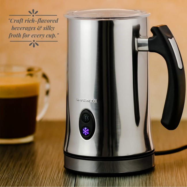 THERMOS Electric Milk Frother 150ML Automatic Foaming Cup Hot And