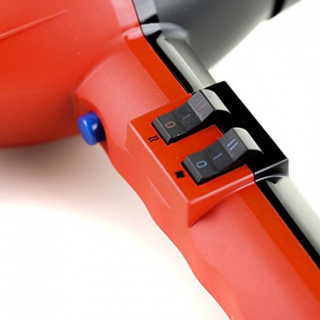 Ionic Tourmaline Handheld Hair Dryer Red (3600) | Ovente US