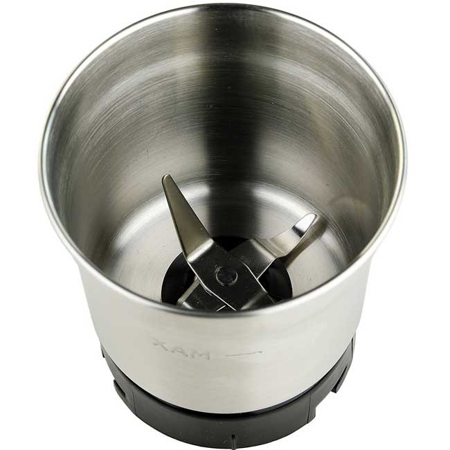 OVENTE Stainless Steel with Ceramic Blades Electric Salt and