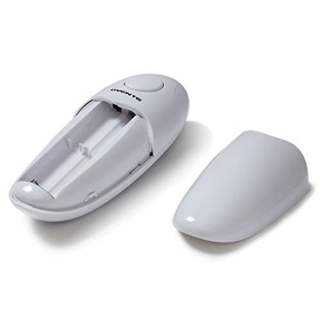 2-in-1 White Electric Can Opener CO450W
