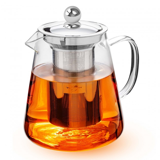 Electric Glass Tea Kettle with Removable Stainless Steel Infuser, BPA-Free  - AliExpress