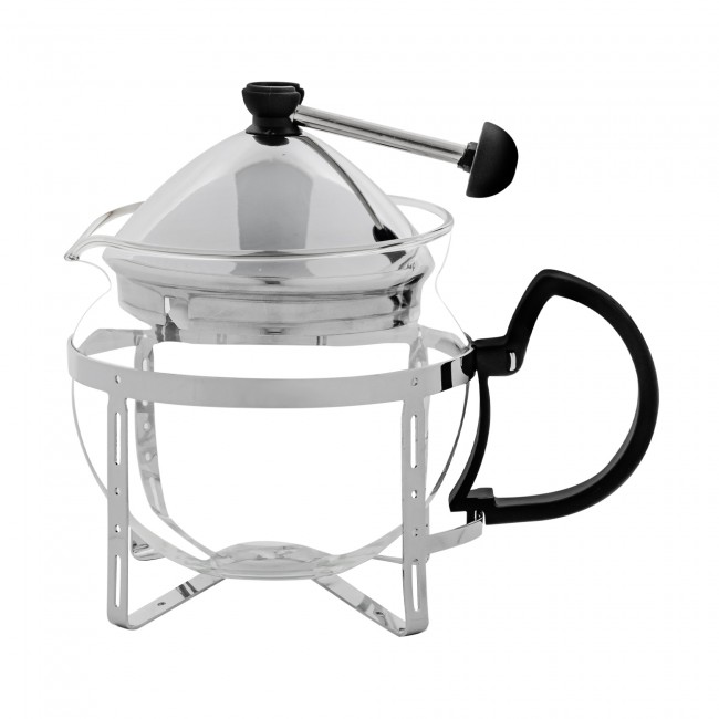 OVENTE 3-Cup Glass Tea Pot with Removable Stainless-Steel Infuser