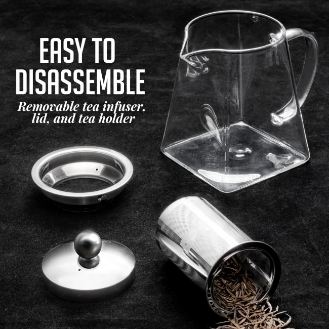 Glass Teapot Infuser  Georgetown Olive Oil Co.