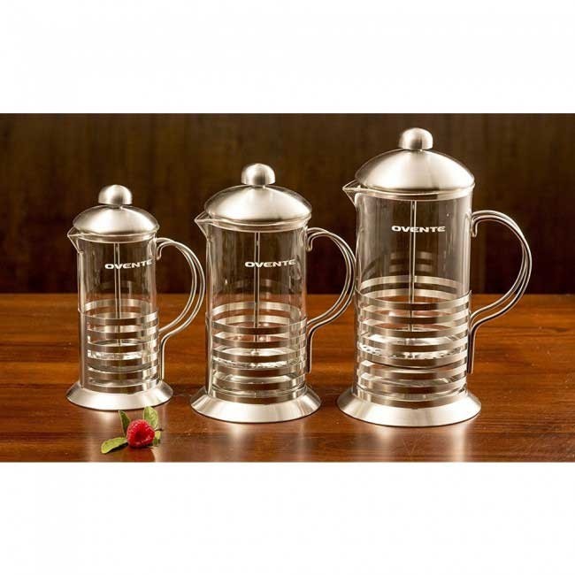 OVENTE 20 Ounce French Press Coffee & Tea Maker, Perfect for Hot