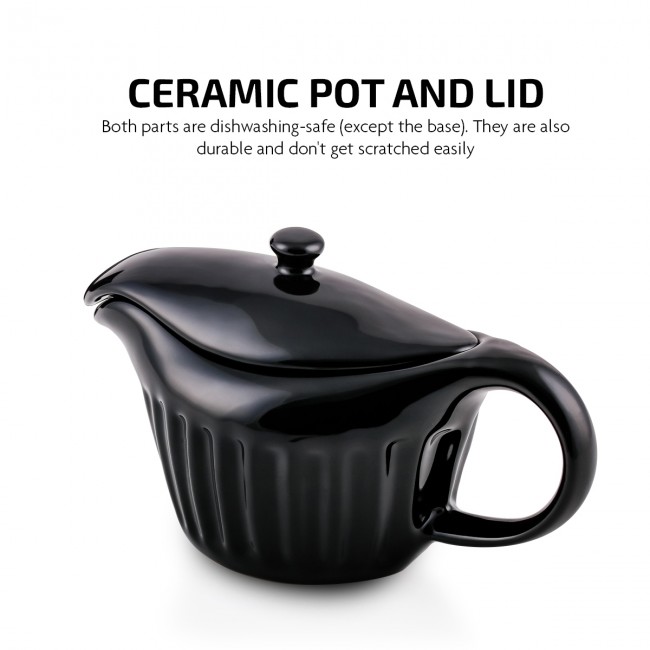 2 CUP 450ML Electric Gravy Boat Warmer With Lid - Brilliant Promos - Be  Brilliant!