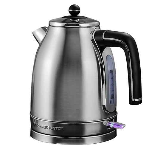 OVENTE 7.2-Cup Silver Stainless Steel Electric Kettle with Removable  Filter, Boil Dry Protection and Auto Shut Off Features KS777S - The Home  Depot