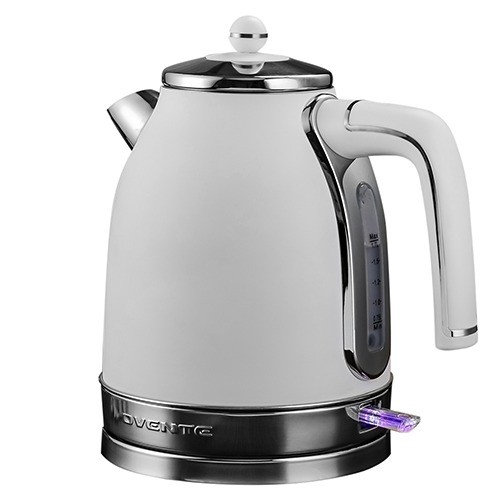 OVENTE 7.2-Cup Black Stainless Steel Electric Kettle with