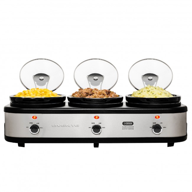 Ovente 4.5 Qt. Slow Cooker and Buffet Server & Reviews