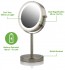 Ovente Tabletop Vanity Mirror with Lights 6 Inches (MLT60 Series)