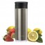 Ovente Travel Mug Thermos with Flavor Infuser Silver (MSA12S)