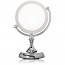Ovente Tabletop Vanity Mirror with Dimmable Lights 7.5 Inches (MGT75 Series)