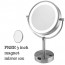 Ovente Tabletop Vanity Mirror Smart Touch 3-Tone and Motion Sensor 8.5 Inches (MPTS8385BR1x5x)