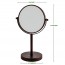 Ovente Tabletop Makeup Mirror, 6 Inch, Dual-Sided 1x/7x Magnification
