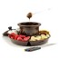 Electric Chocolate or Cheese Fondue Melting Pot and Warmer Set 