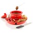 Electric Chocolate or Cheese Fondue Melting Pot and Warmer Set