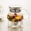 Ovente Glass Teapot, 27 oz