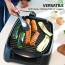 Ovente Thermostat Controlled Non-Stick Indoor Grill (GD1632NLB) 