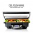 Ovente Panini Press Grill Sandwich Maker (GP1000BR)