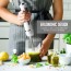 Ovente Electric Cordless Immersion Hand Blender 200 Watt 8-Mixing Speed with Stainless Steel Blades, Heavy-Duty Portable & Rechargeable Perfect for Smoothies, Puree Baby Food & Soup, HR781 Series