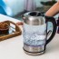 Ovente Glass Electric Kettle With ProntoFill Technology - Fill Up With Lid On KG612S