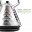 Ovente 1.7L Cleo Collection Electric Kettle with Boil-Dry Protection and Auto Shut-Off (KS755 Series)