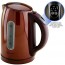 Brown Ovente Stainless Steel Electric Kettle BPA-Free 1.7L