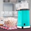 Ovente Hot Air Popcorn Popper Maker 16-Cup Capacity with Measuring Cup, No Oil Needed (PM11T) 