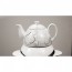 Ovente Stainless Steel Samovar Tea Maker with Ceramic Teapot