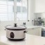 Ovente 3.5 Liter Slow Cooker with Removable Crock, Multiple Heat Settings, Cool Touch Handles