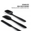 Ovente 5 Pieces Non-Stick Silicone Spatula Set with Heat Resistant & Stainless Steel Core, Dishwasher Safe Premium Utensils with Seamless Design Perfect for Baking Cooking & Mixing, SP12305 series