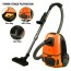 Ovente Electric Canister Vacuum 1400 Watts with Energy Saving Speed Control, 1.5 Meter Crush-Proof Hose and 3 Premium Attachments, Advanced 3 Level Filtration with HEPA Filter, (ST1600 Series)
