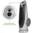 Cool-Breeze Tower Fan with Oscillating Function