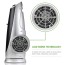 Cool-Breeze Tower Fan with Oscillating Function